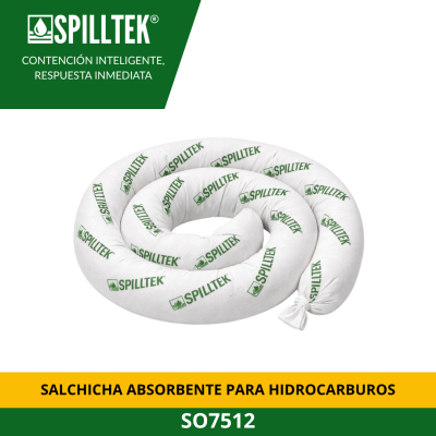 SALCHICHA ABSORBENTE PARA HIDROCARBUROS SO7512 SPILLTEK