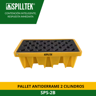 PALLET ANTIDERRAME 2 CILINDROS SPS-2B