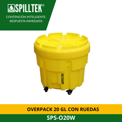 OVERPACK 20 GL CON RUEDAS SPS-O20W SPILLTEK