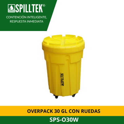 OVERPACK 30 GL CON RUEDAS SPS-O30W SPILLTEK