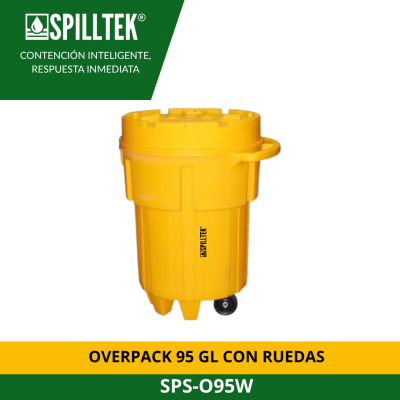 OVERPACK 95 GL CON RUEDAS SPS-O95W SPILLTEK